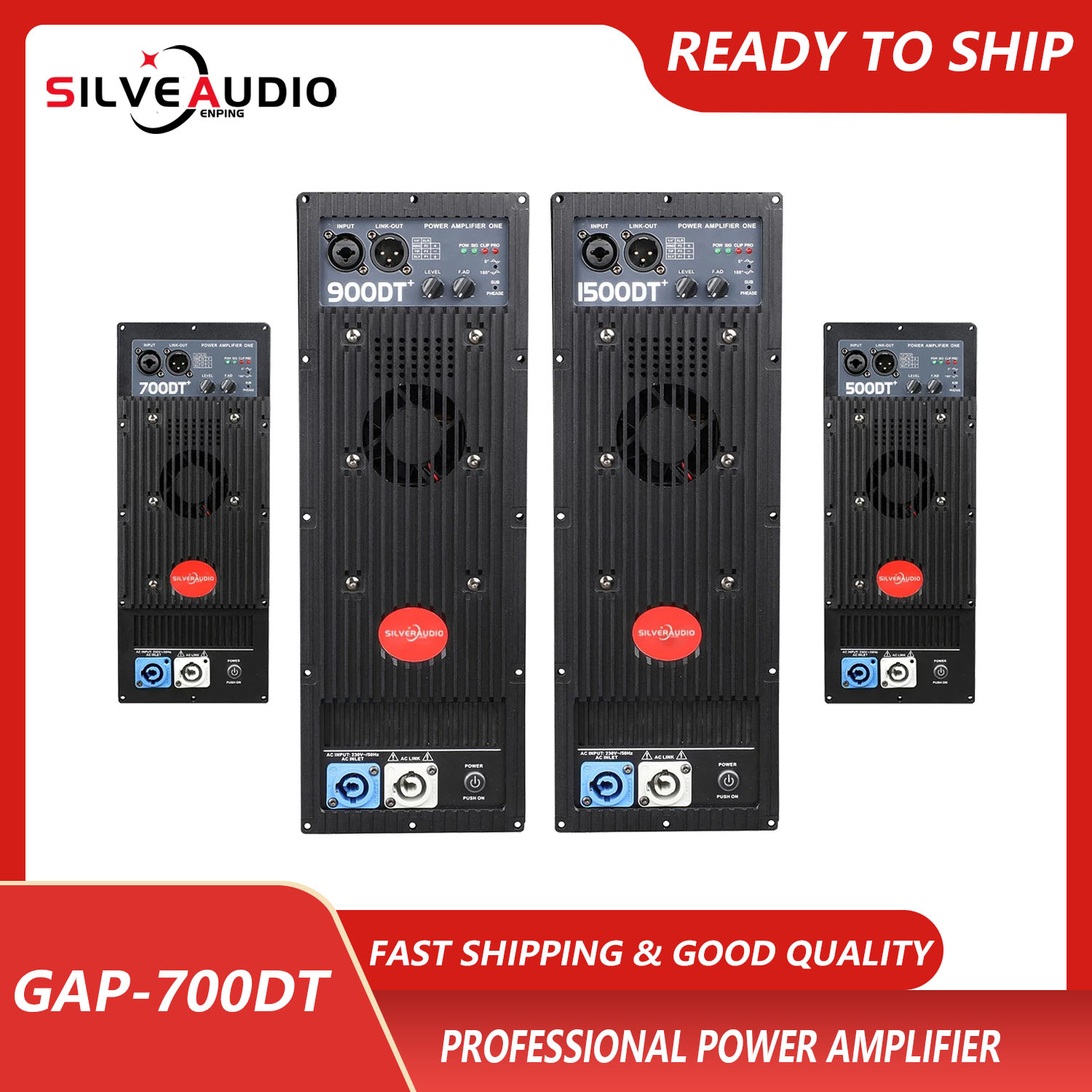 Outdoor Power Amplifier - GAP-1500DT Class D 1500W wzmacniacz dużej
