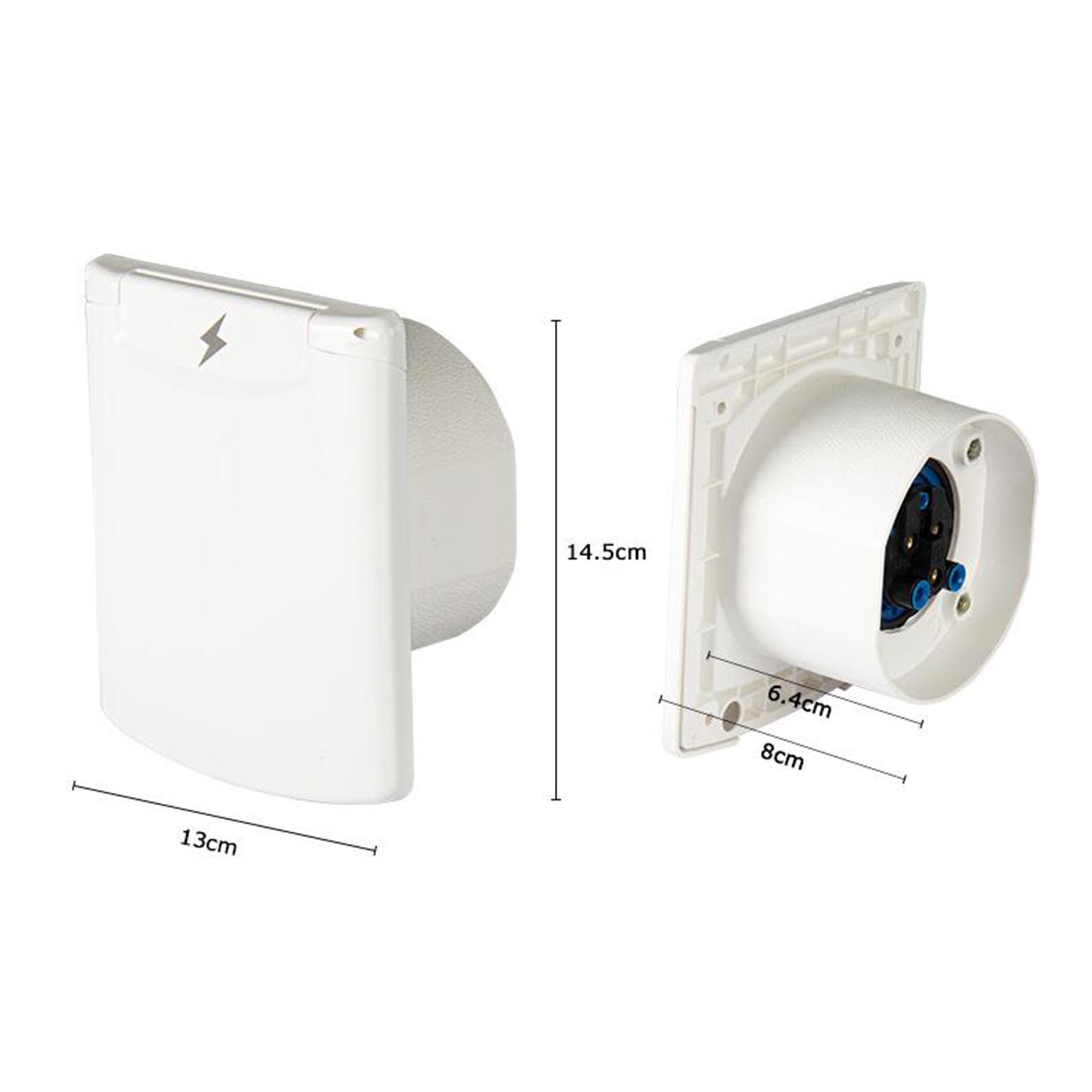 Outdoor Power Socket With Lock - Zewnętrzne gniazdo zasilania RV 16A z