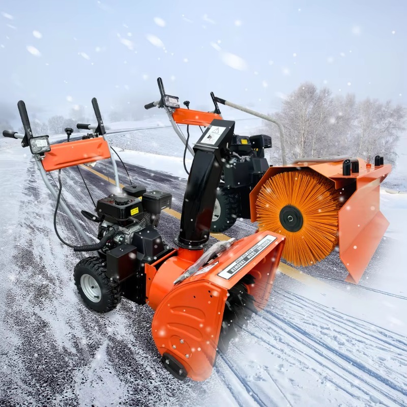 Snow Blower Single - Samobieżna elektryczna jednostopniowa odśnieżarka wielofunkcyjna, kompaktowa