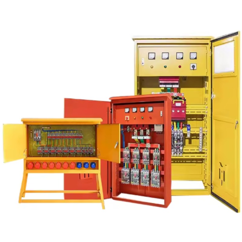 Outdoor Power Distribution Panel - Żółta skrzynka bezpieczeństwa z wyłącznikiem, zewnętrzna