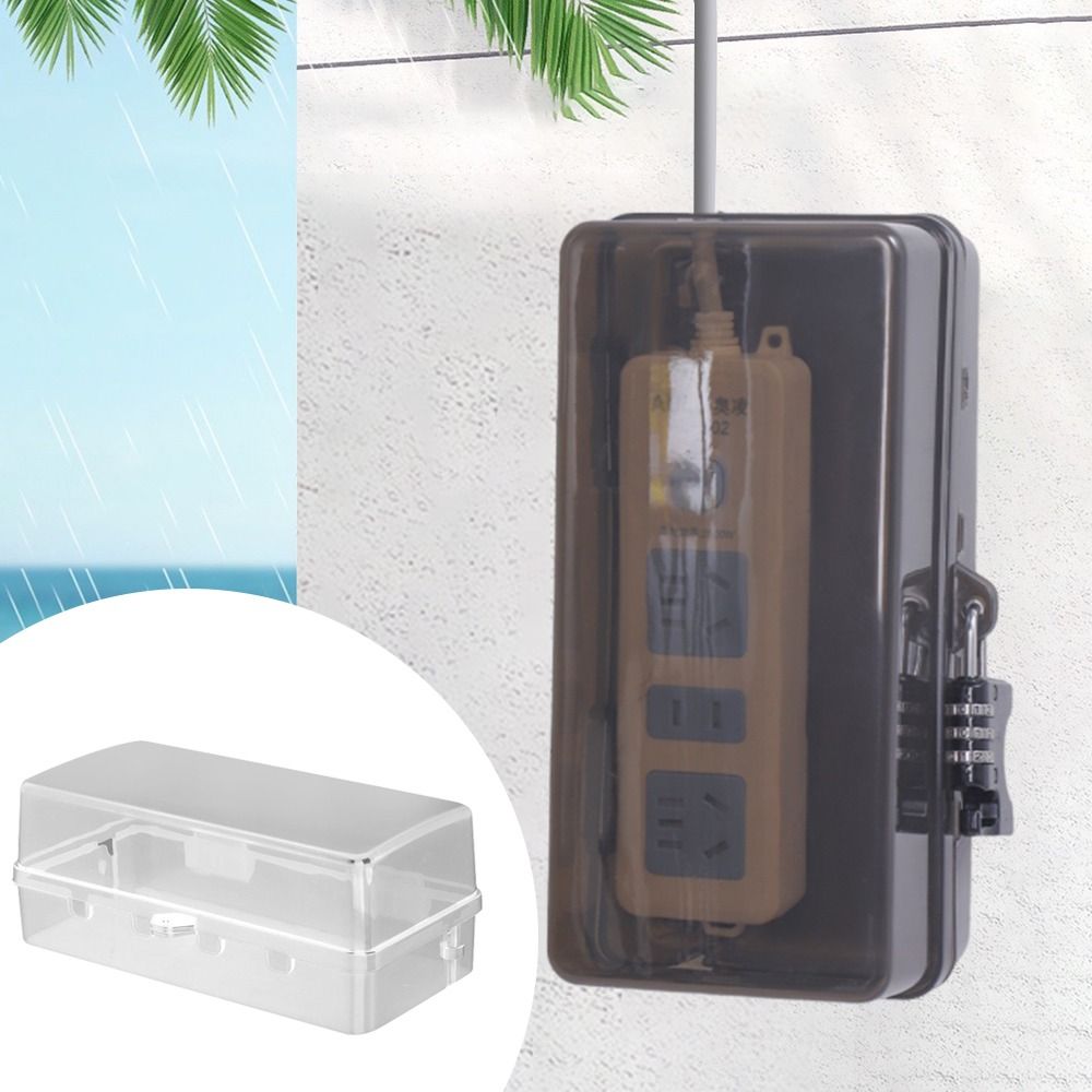 Outdoor Power Lead Cover - Przenośna Plastikowa Skrzynka na Wtyczki Wodoodporna