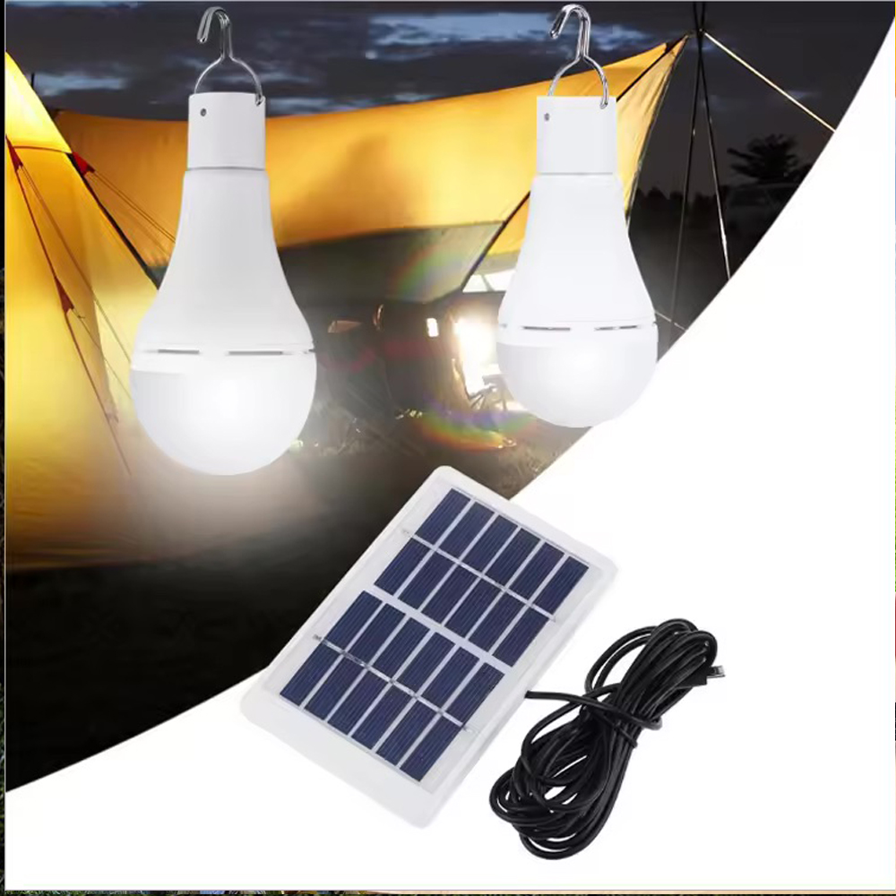 Outdoor Power Distribution Panel - Lampa Solarna USB Ładowana Wisząca Awaryjna