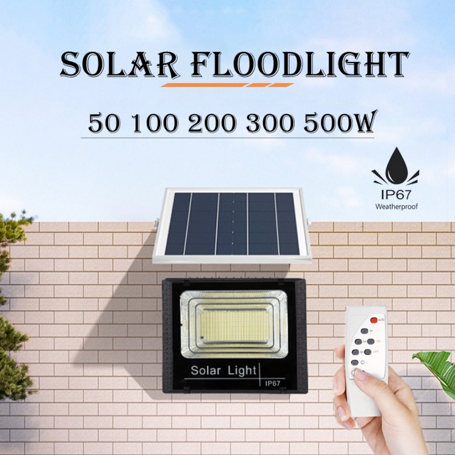Outdoor Power Distribution Panel - 500W duże baterie panele słoneczne reflektor