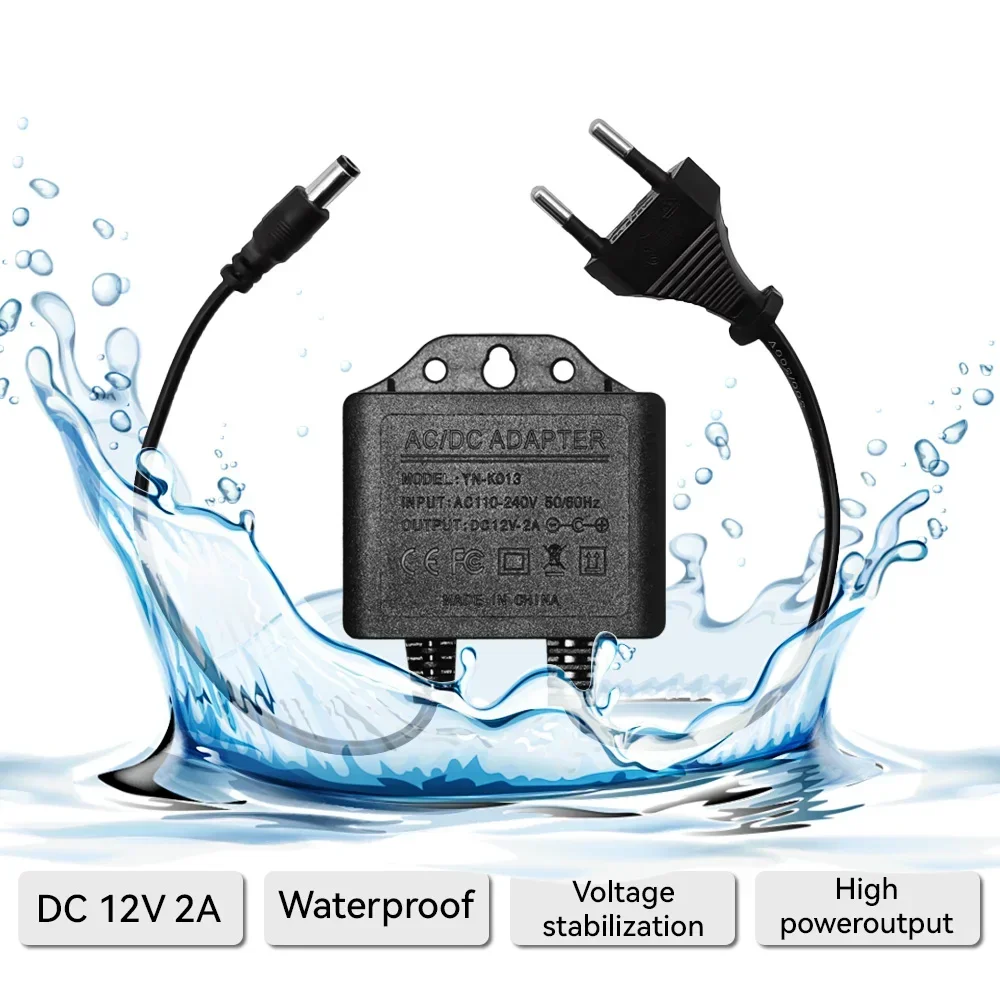 Zasilacz DC12V 2A Wodoodporny  – Outdoor Power Plug In recenzja i cena