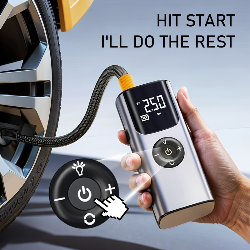 Bezprzewodowa elektryczna pomp – Air Compressor Portable recenzja i cena