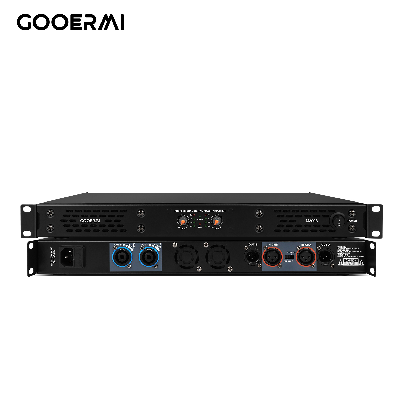 GOOERMI M300 2-kanałowy cyfrow – Outdoor Power Amplifier recenzja i cena