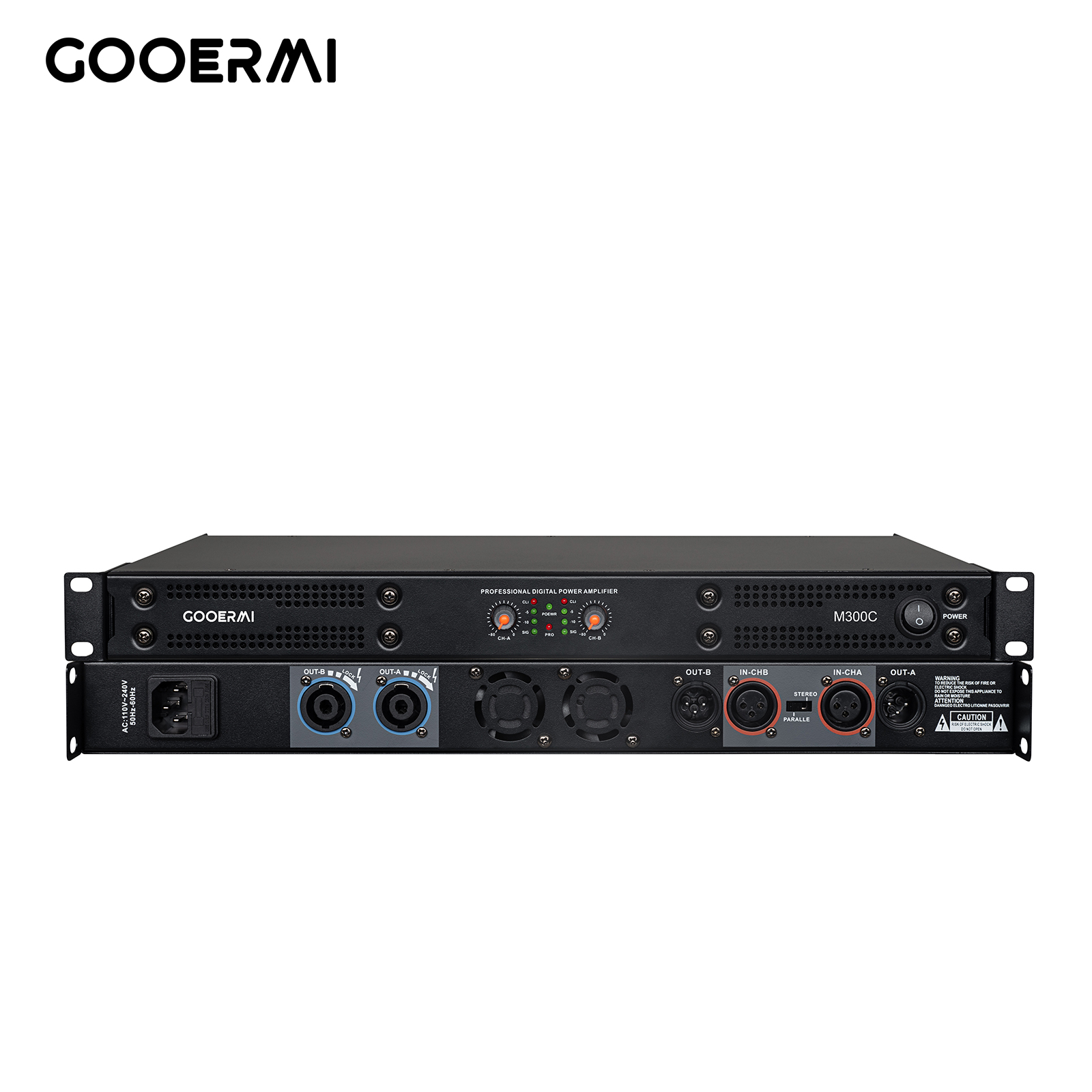 GOOERMI M300 2-kanałowy cyfrow – Outdoor Power Amplifier recenzja i cena