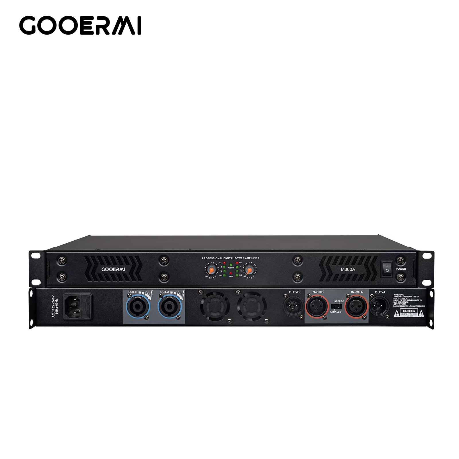 GOOERMI M300 2-kanałowy cyfrow – Outdoor Power Amplifier recenzja i cena