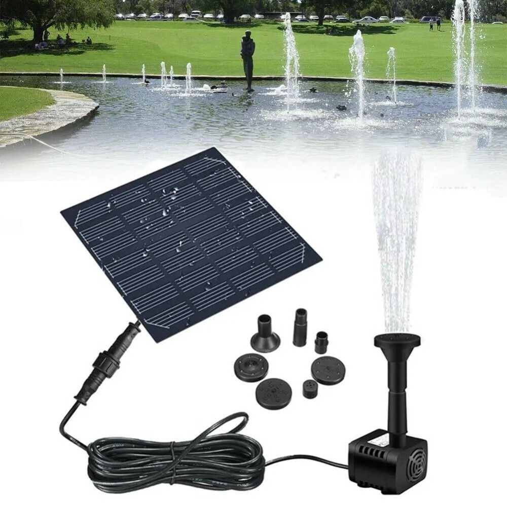 1.4W Mini pompa fontanna solar – Outdoor Power Distribution Panel recenzja i cena