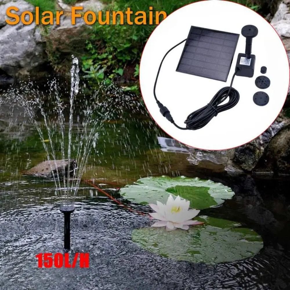 1.4W Mini pompa fontanna solar – Outdoor Power Distribution Panel recenzja i cena
