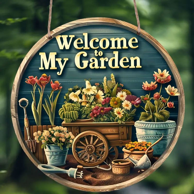 1 sztuka 2D Welcome to My Gard – Outdoor Power Bar recenzja i cena