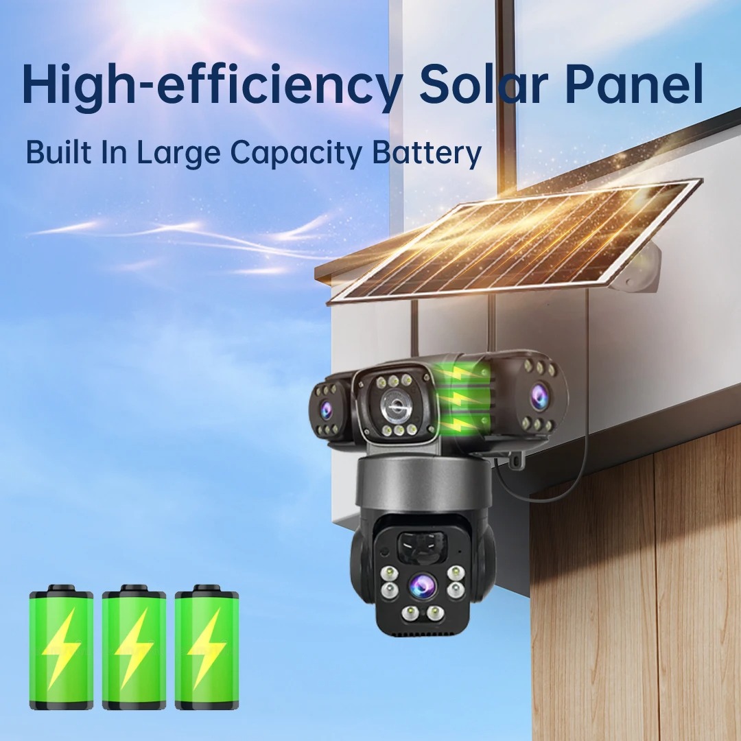 Kamera solarna 15MP V380 Pro z – Outdoor Power Distribution Panel recenzja i cena