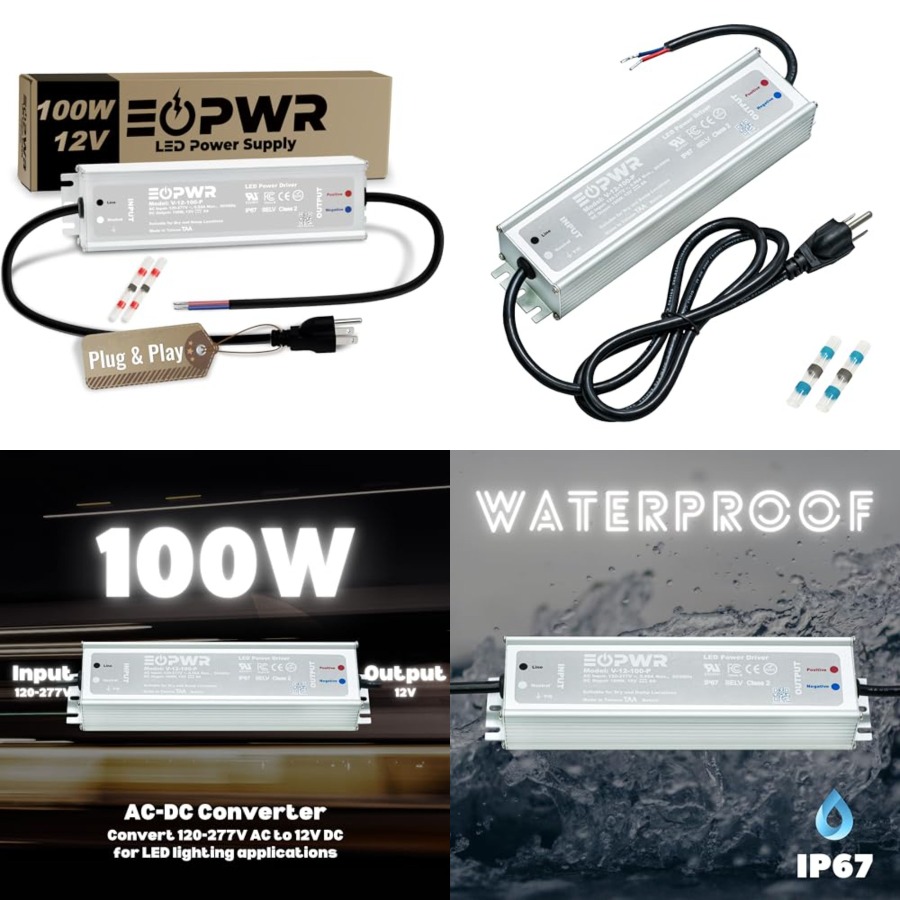 Wodoodporny zasilacz LED IP67  – Outdoor Power Plug In recenzja i cena