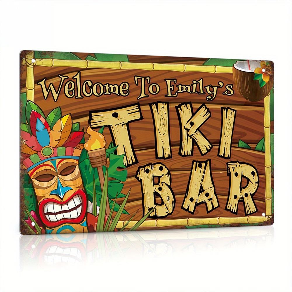 Personalizowany szyld Tiki Bar – Outdoor Power Bar recenzja i cena
