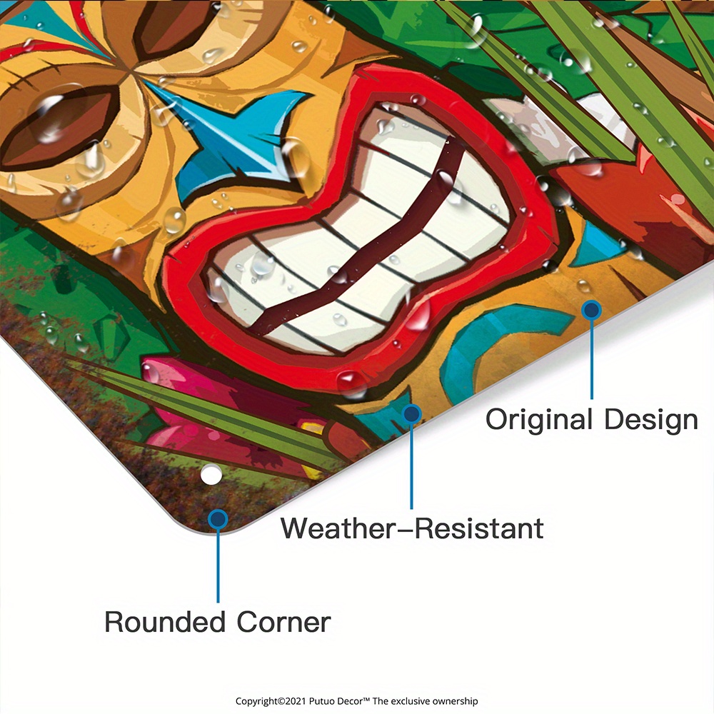 Personalizowany szyld Tiki Bar – Outdoor Power Bar recenzja i cena