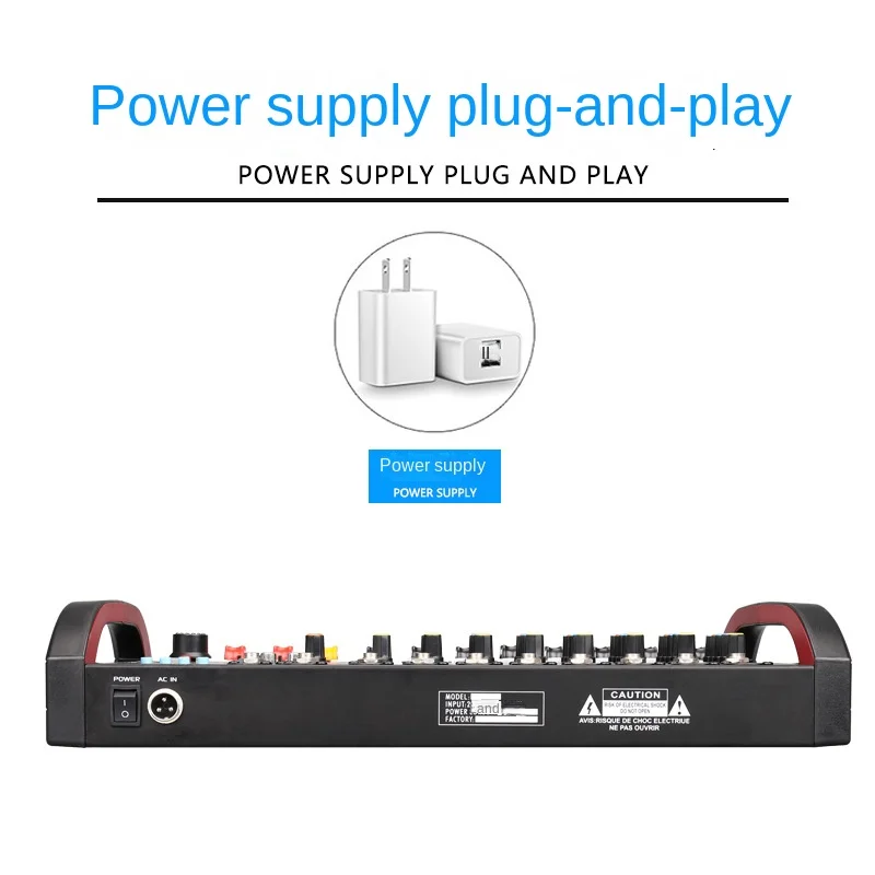 4 / 8 kanałowy mikser DSP efek – Outdoor Power Amplifier recenzja i cena